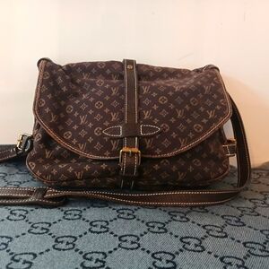 Louis Vuitton Brown Mini Lin Bag